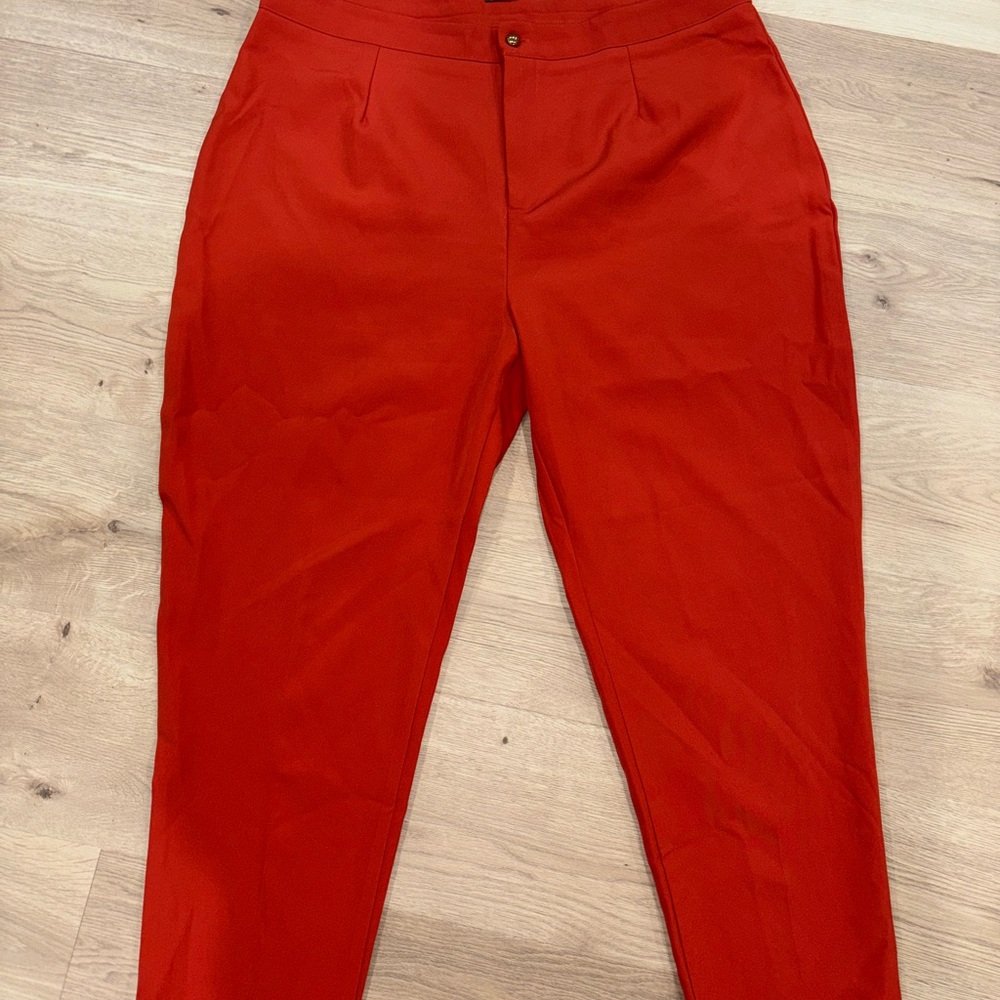 Missguided Plus Burnt Orange Trouser Womens Size 18‎ Excellent Condition